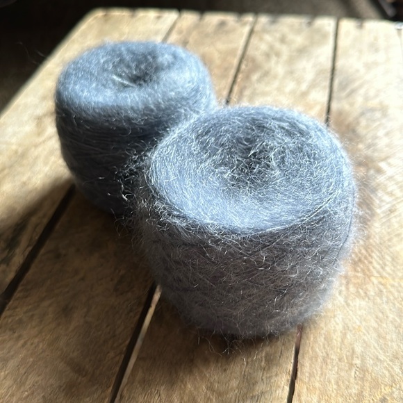 Luxury hand dyed yarn mohair/silk lace - Picture 1 of 3